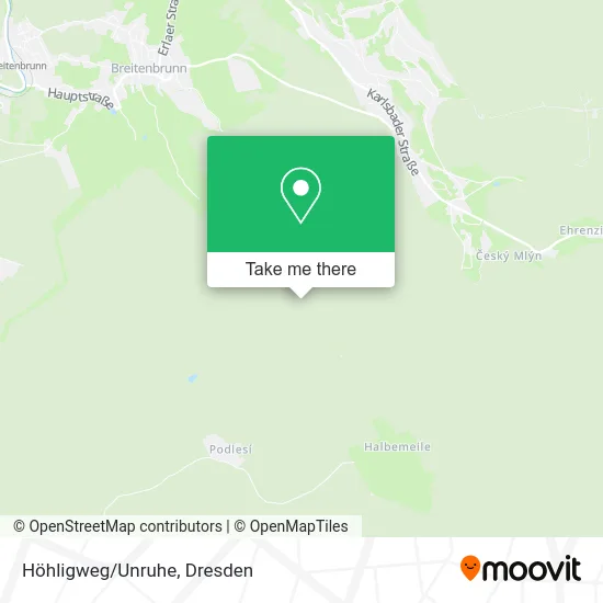 Карта Höhligweg/Unruhe