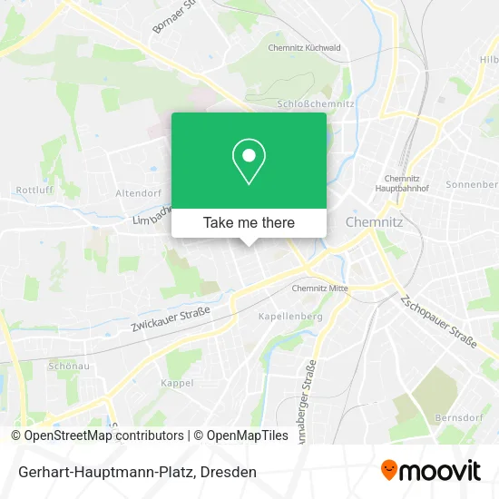 Карта Gerhart-Hauptmann-Platz