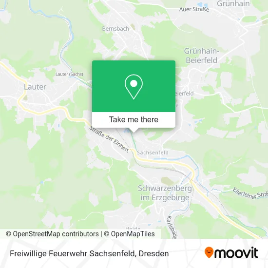 Карта Freiwillige Feuerwehr Sachsenfeld