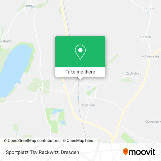 Карта Sportplatz Tsv Rackwitz