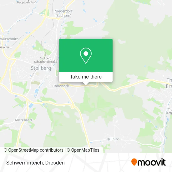 Карта Schwemmteich