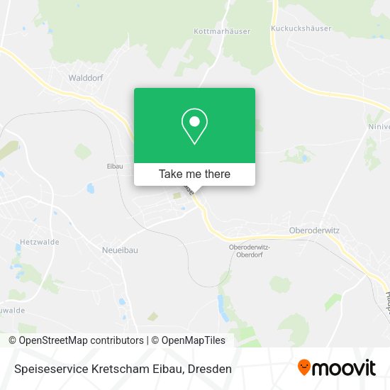 Карта Speiseservice Kretscham Eibau