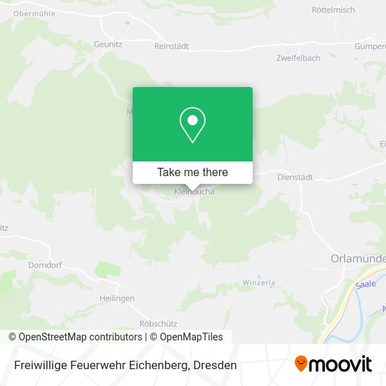 Карта Freiwillige Feuerwehr Eichenberg