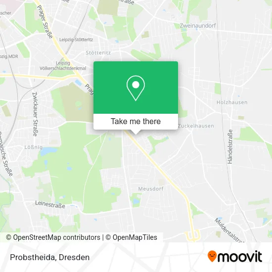 Карта Probstheida