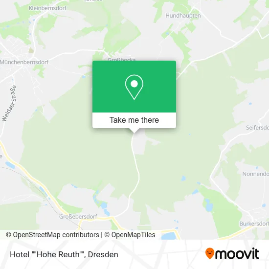 Карта Hotel ""Hohe Reuth""