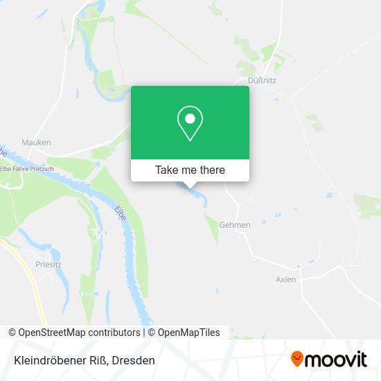 Карта Kleindröbener Riß
