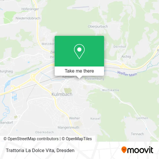 Карта Trattoria La Dolce Vita