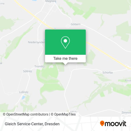 Карта Gleich Service-Center