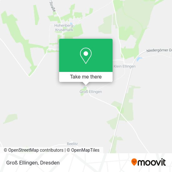 Карта Groß Ellingen