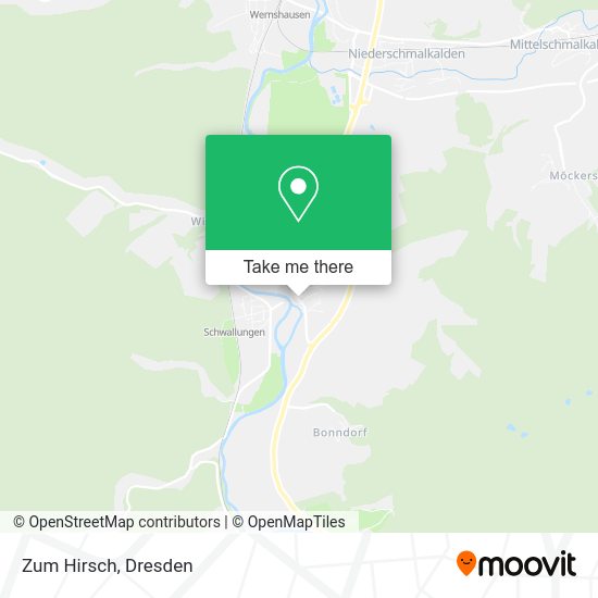 Карта Zum Hirsch