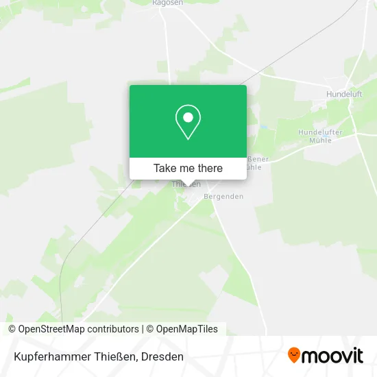 Карта Kupferhammer Thießen