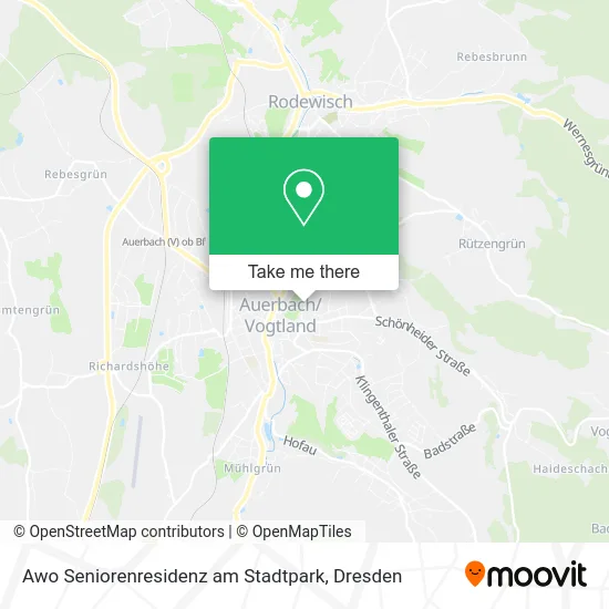Awo Seniorenresidenz am Stadtpark map