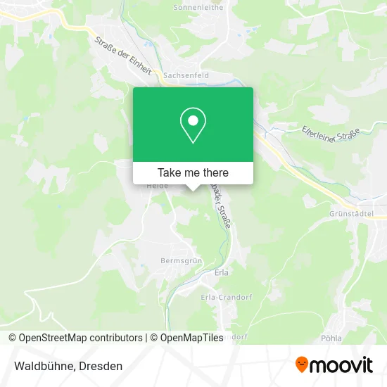 Карта Waldbühne