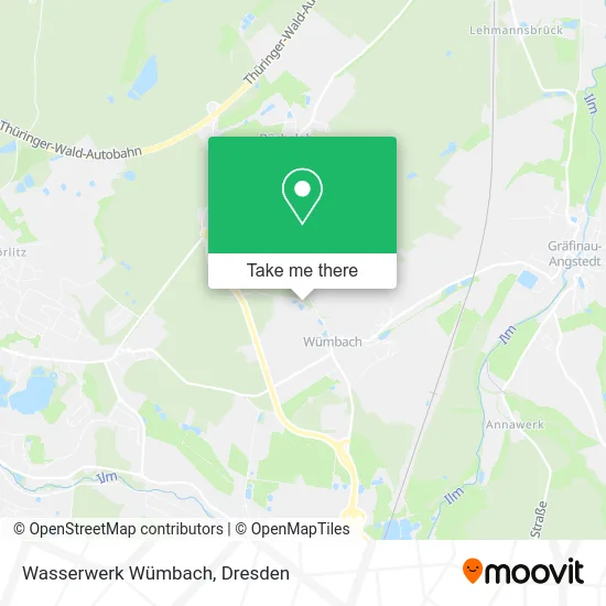 Карта Wasserwerk Wümbach