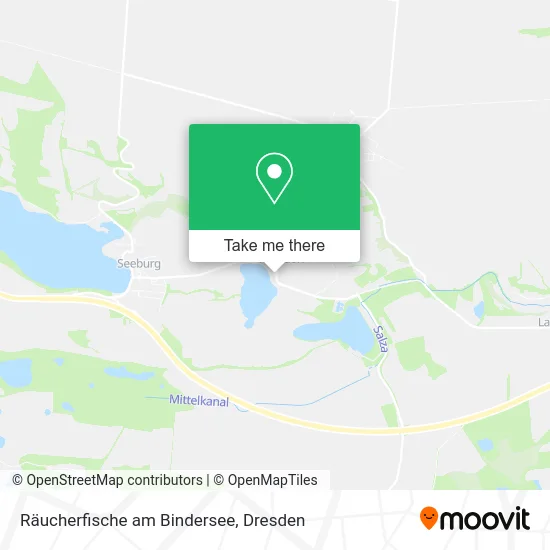 Карта Räucherfische am Bindersee