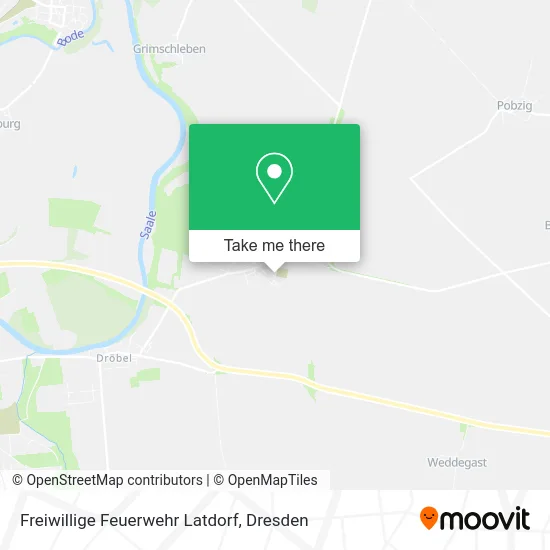 Карта Freiwillige Feuerwehr Latdorf