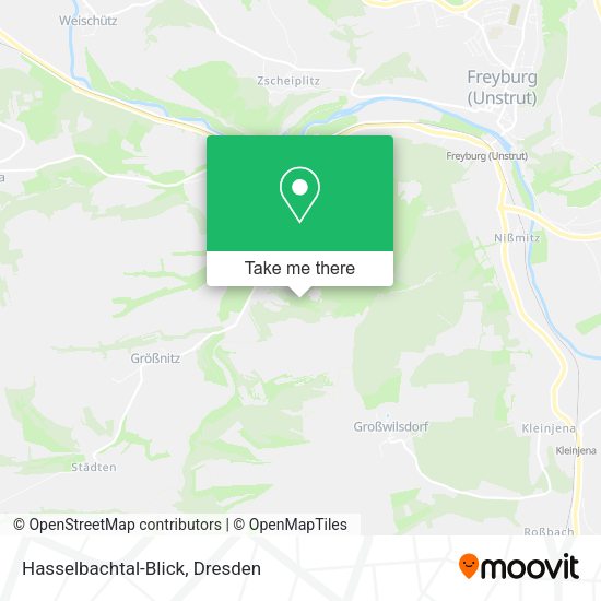 Карта Hasselbachtal-Blick