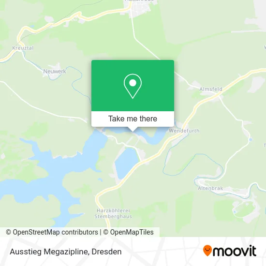 Карта Ausstieg Megazipline