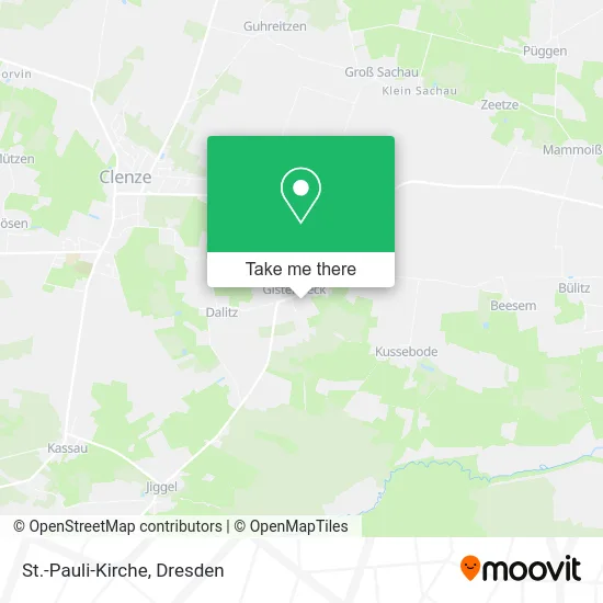 Карта St.-Pauli-Kirche