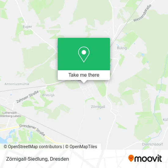 Карта Zörnigall-Siedlung