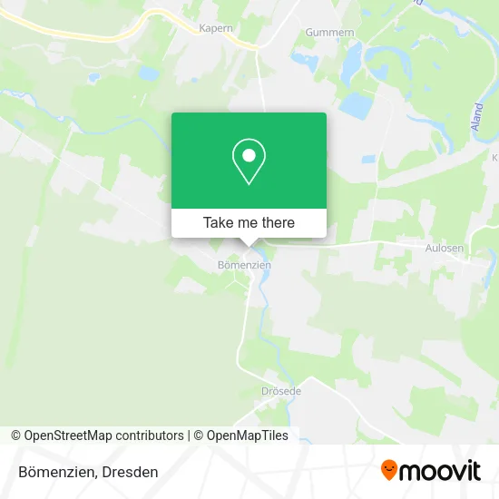 Карта Bömenzien