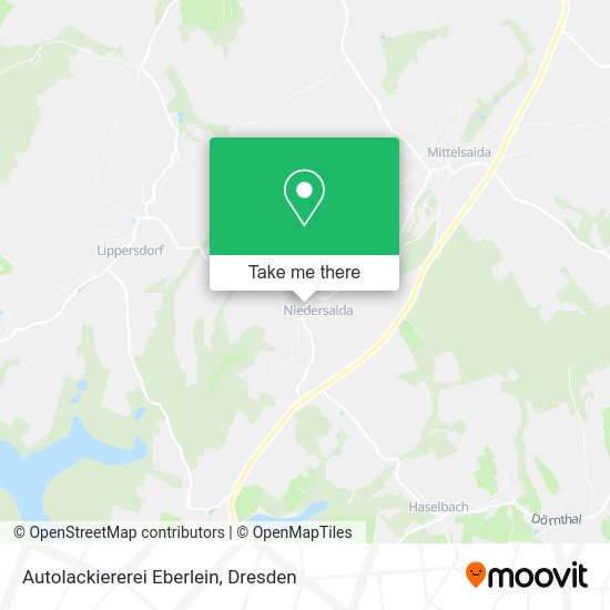 Карта Autolackiererei Eberlein