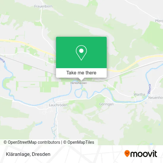 Карта Kläranlage