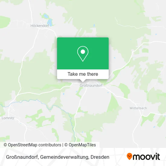 Карта Großnaundorf, Gemeindeverwaltung