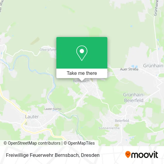 Карта Freiwillige Feuerwehr Bernsbach