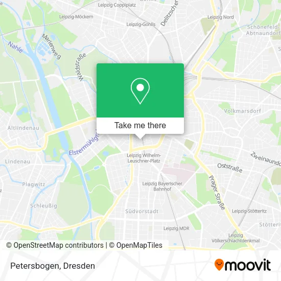 Карта Petersbogen