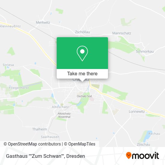 Карта Gasthaus ""Zum Schwan""