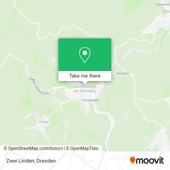 Карта Zwei Linden