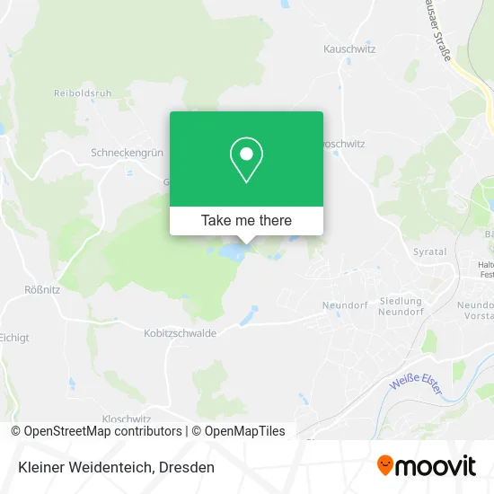 Карта Kleiner Weidenteich