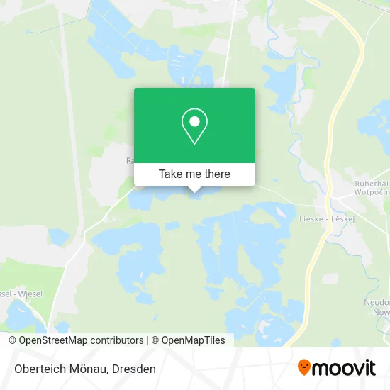 Карта Oberteich Mönau