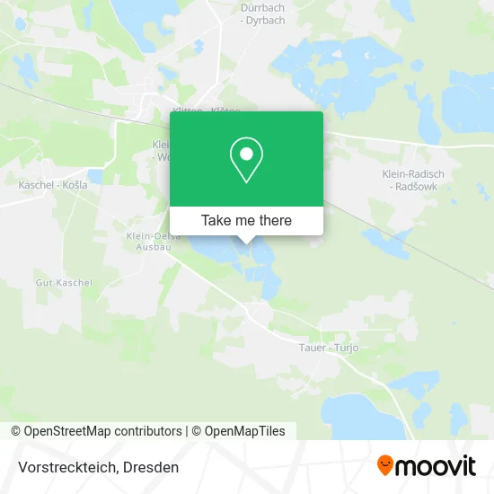 Карта Vorstreckteich