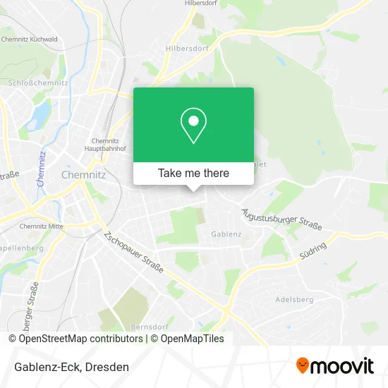 Карта Gablenz-Eck