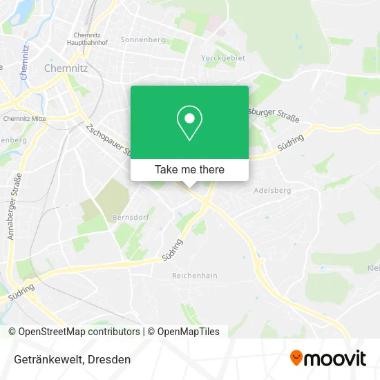 Карта Getränkewelt