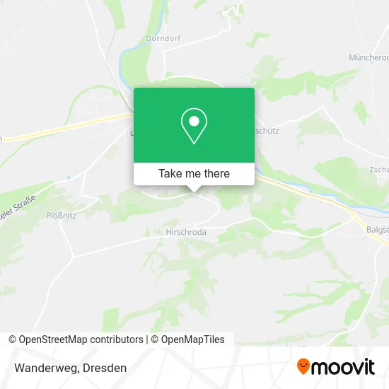 Карта Wanderweg