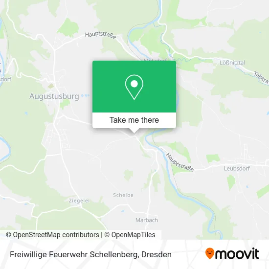Карта Freiwillige Feuerwehr Schellenberg