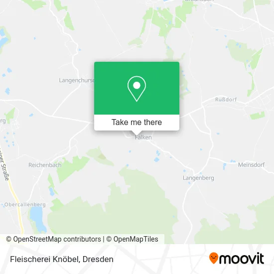 Карта Fleischerei Knöbel