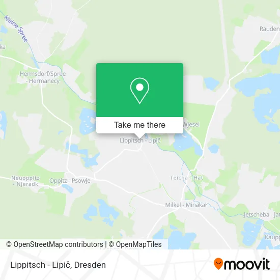 Карта Lippitsch - Lipič