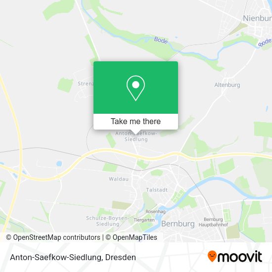 Карта Anton-Saefkow-Siedlung