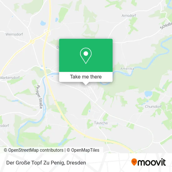 Карта Der Große Topf Zu Penig