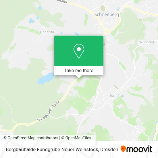 Карта Bergbauhalde Fundgrube Neuer Weinstock