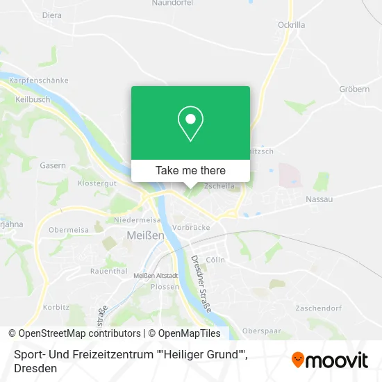 Карта Sport- Und Freizeitzentrum ""Heiliger Grund""