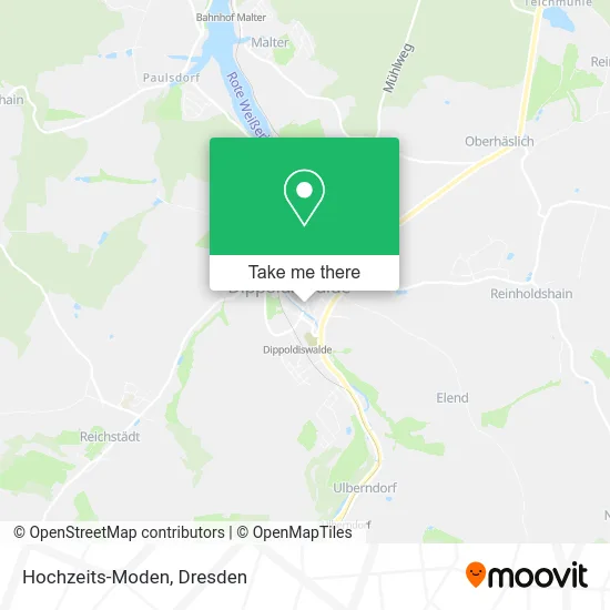Hochzeits-Moden map