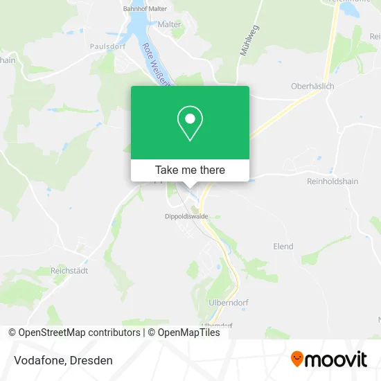 Vodafone map
