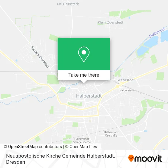Карта Neuapostolische Kirche Gemeinde Halberstadt
