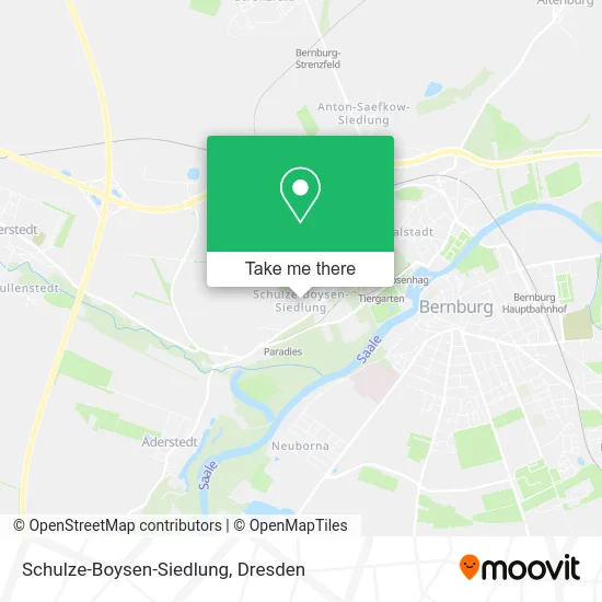 Карта Schulze-Boysen-Siedlung