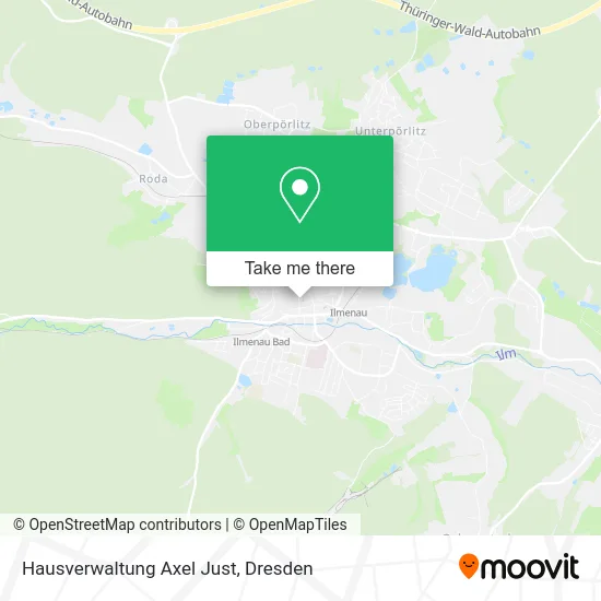 Карта Hausverwaltung Axel Just